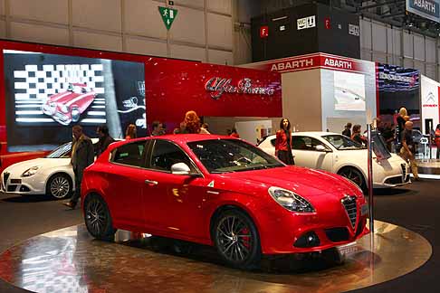 L'Alfa Romeo Giulietta Quadrifoglio verde una delle auto pi apprezzate