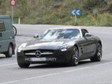 Mercedes Benz SLS AMG GT Roadster restyling foto spia