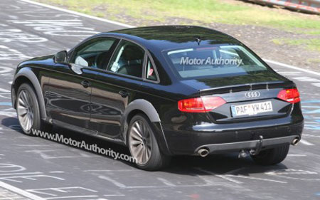 Audi A4 All Road Berlina al circuito tedesco 