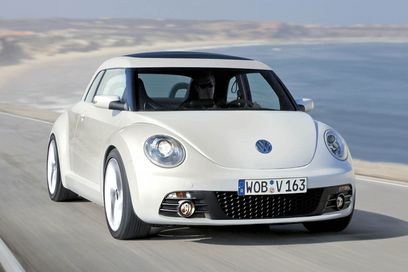 il nuovo Beetle Volkswagen la cui uscita è prevista per il 2010
