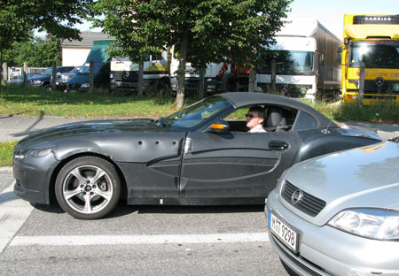 La nuova BMW Z4 fotografata a Monaco di Baviera