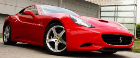 Ferrari California presentazione Italia, USA e Web