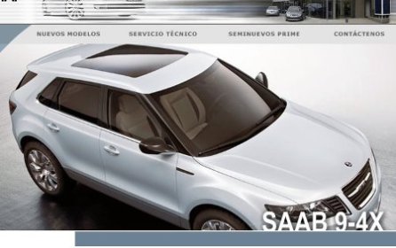 SAAB 9-4X al Salone di Los Angeles