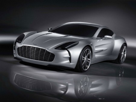 aston martin one 77 frontale