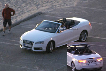 Audi S5 Cabriolet Spy foto