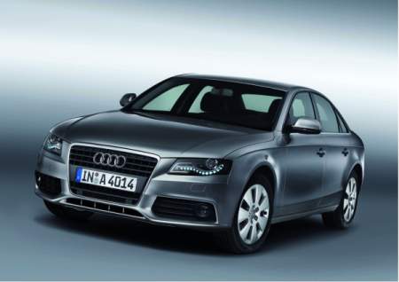 L\'audi A4 tDi concept vista di fronte