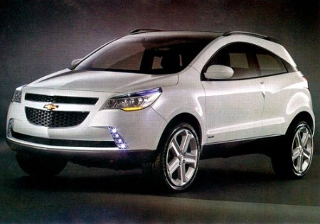 Chevrolet GPiX vista frontale