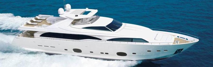 Il nuovo ferretti yacht custom line presentato al salone nautico di genova