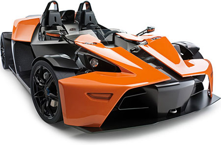 La prima auto KTM, la X-bow