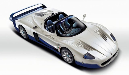 La Maserati MC12 che ha realizzato il record sul giro per le vetture di serie