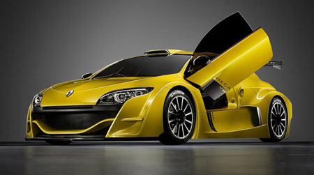 La Renault Megane Coupé Trophy, presentata in questi giorni al Salone dell’Auto di Parigi