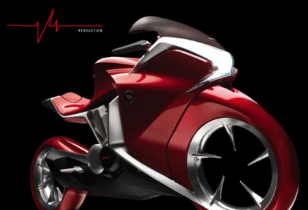 rendering nuova honda rosso fuoco