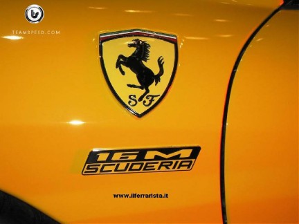 Ferrari Scuderia Spider 16 M al Motor Show di Bologna