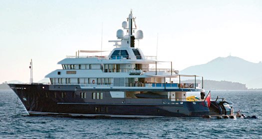 megayacht polar star 100 laterale