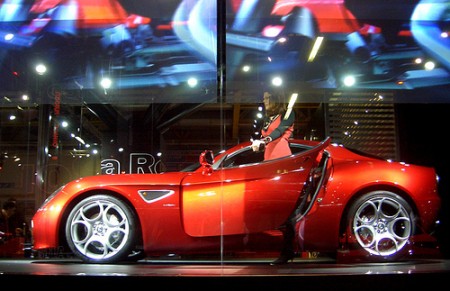 presentazione motor show di bologna 2008