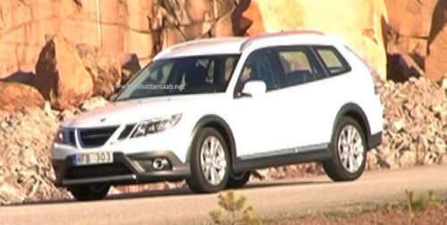 Detroit 2009: Saab 9-3X test in strada