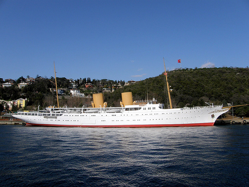 Savarona, il quarto yacht più grande del 2008