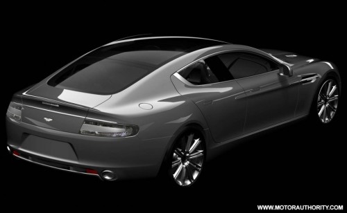 Aston Martin Rapide, seconda foto ufficiale