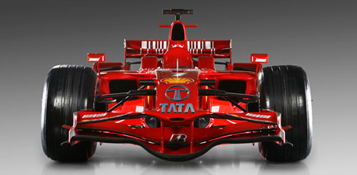 Tata sul musetto delle Ferrari da Formula 1