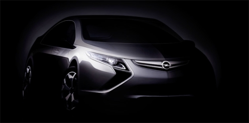 La nuova Opel Ampera debutta al Salone di Ginevra 2009