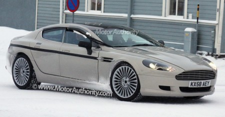 Aston Martin Rapide – Nuovo avvistamento, forse pre-serie