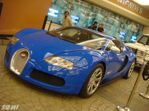 Bugatti Veyron Special Edition Blue