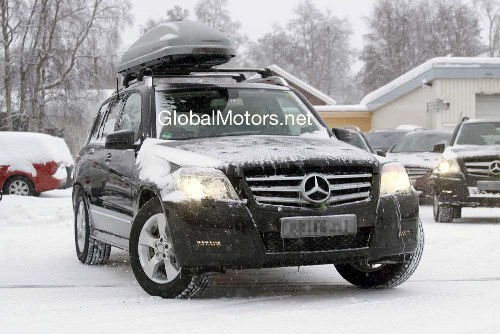 Mercedes GLK test nordici per la versione 2011