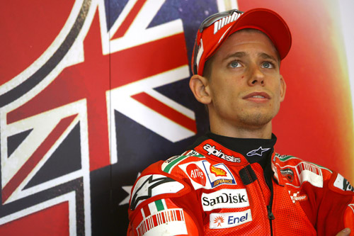 Il pilota della MotoGp Casey Stoner