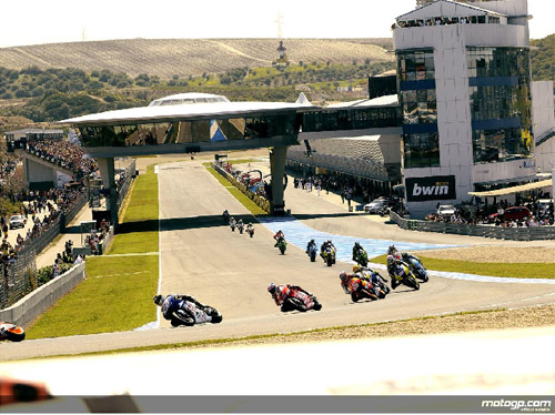 MotoGp stagione 2009, il circuito di Jerez de la Frontera
