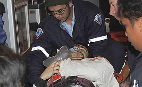 pedrosa portato in ospedale dopo la caduta nella seconda giornata di test della motogp in qatar