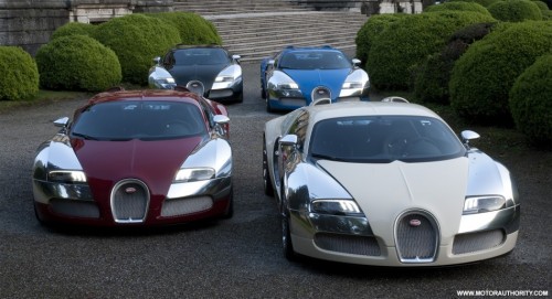 Bugatti Veyron centenario a Villa d'Este