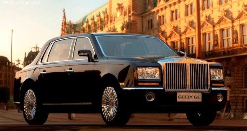 Geely GE e Rolls Royce Phantom, l'azienda cinese nega che siano uguali