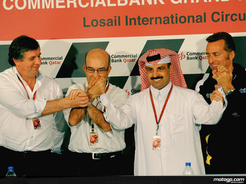 FIM, IRTA, Dorna e QMMF (Qatar Motor and Motorcycle Federation)