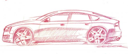 Audi A5 Sportback, video ufficiali del disegno