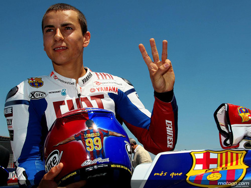 Lorenzo rinnova con la Yamaha fino al 2010