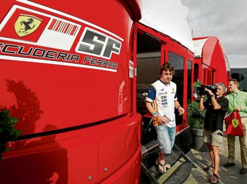 Alonso in Ferrari nel 2010 Raikkonen permettendo