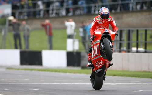 Casey Stoner, per lui vittoria nel 2007 e nel 2008