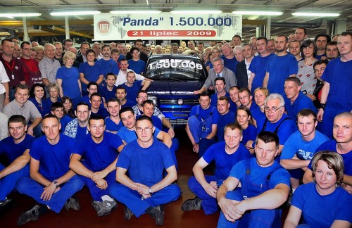 Fiat festeggia la Panda numero 1.500.000