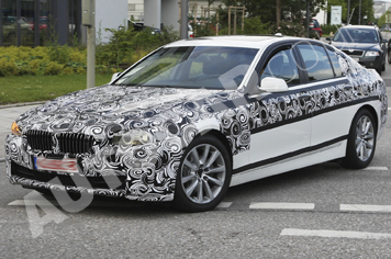 BMW Serie 5 nuove foto spia