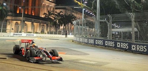GP Singapore F1 2009: risultati qualifiche, Hamilton in pole
