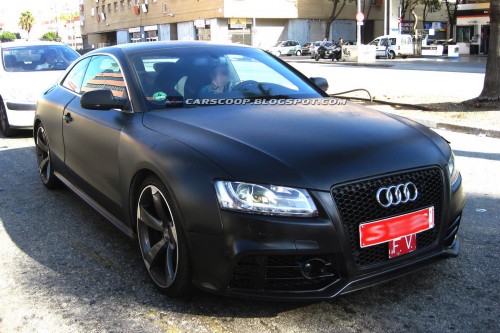 Audi RS5 foto spia e nuovi dettagli