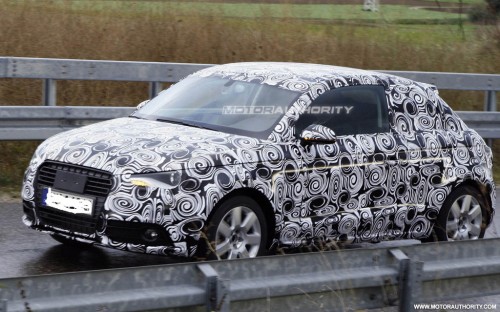 Audi A1 nuove foto spia