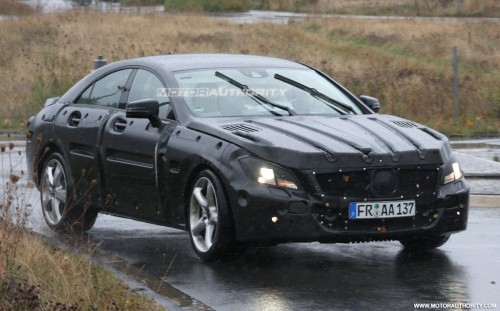 Mercedes CLS foto spia