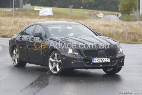 Mercedes CLS 63 AMG foto spia