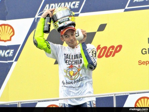 Rossi podio
