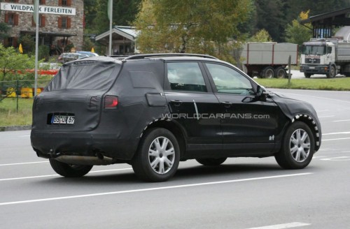 Ancora foto spia Volkswagen Touareg 2011