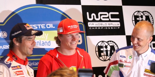 Raikkonen correrà nel WRC 2010 su Citroen
