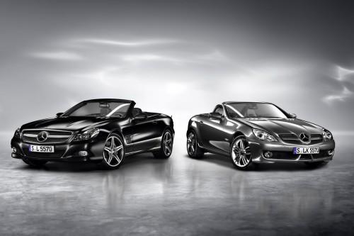 Mercedes SL Night Edition e SLK Grand Edition