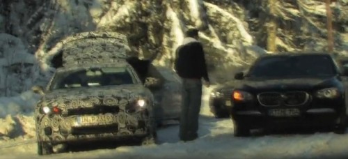 Video Audi A7 spiata in Norvegia