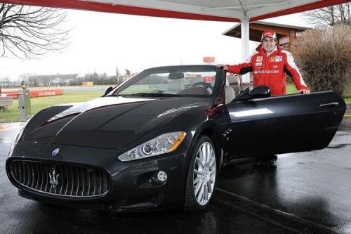 Alonso si regala una Maserati Grancabrio